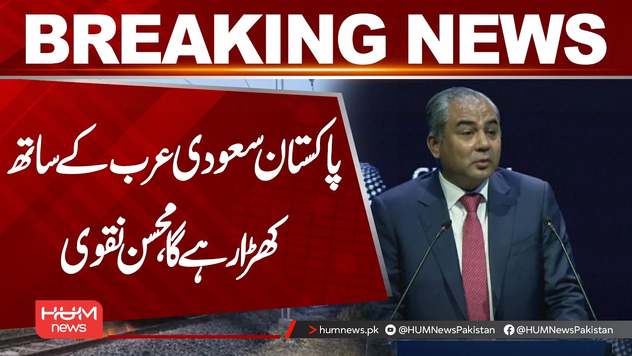 Mohsin Naqvi Important Statement at Global Security Forum | Hum News | Pakistan