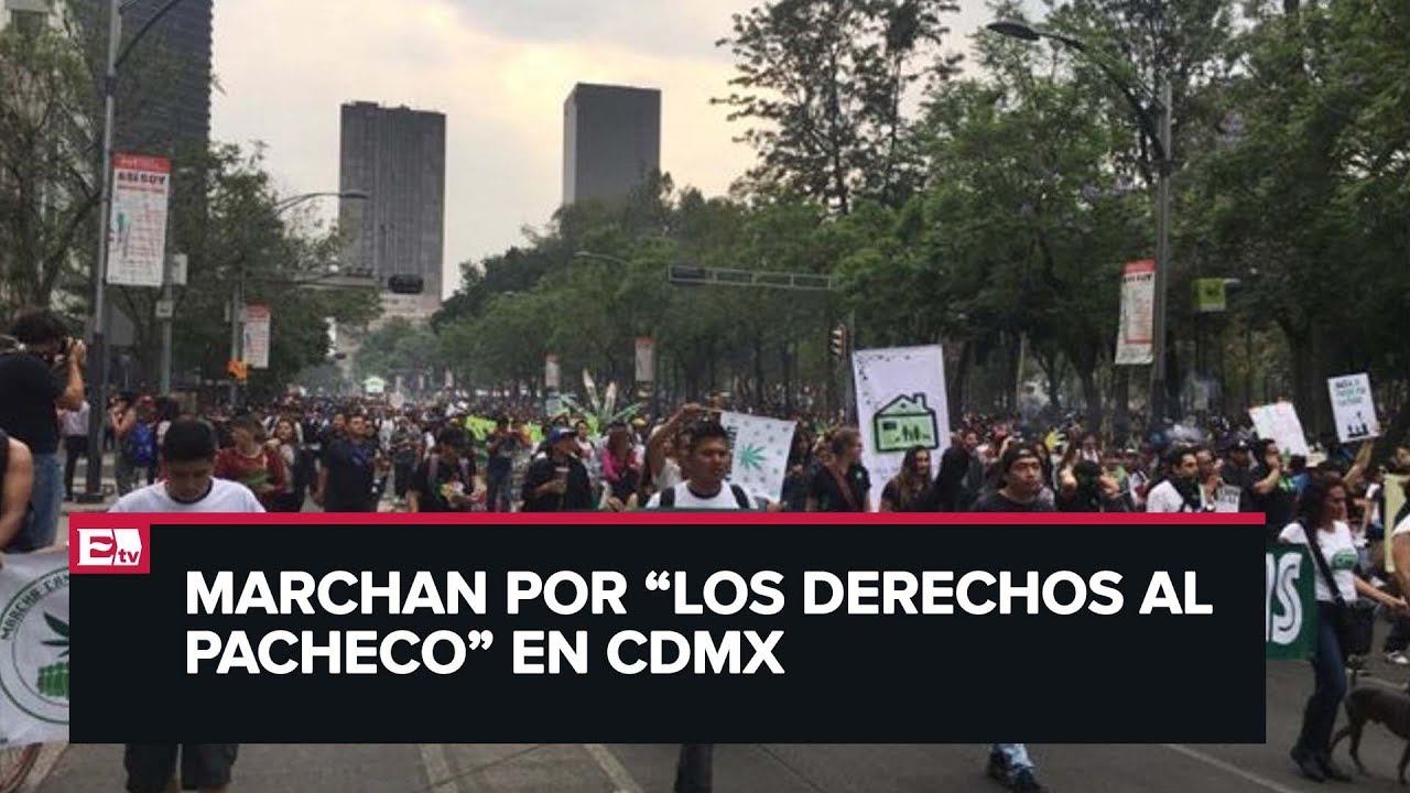 Marcha por la legalización de la marihuana en CDMX - YouTube