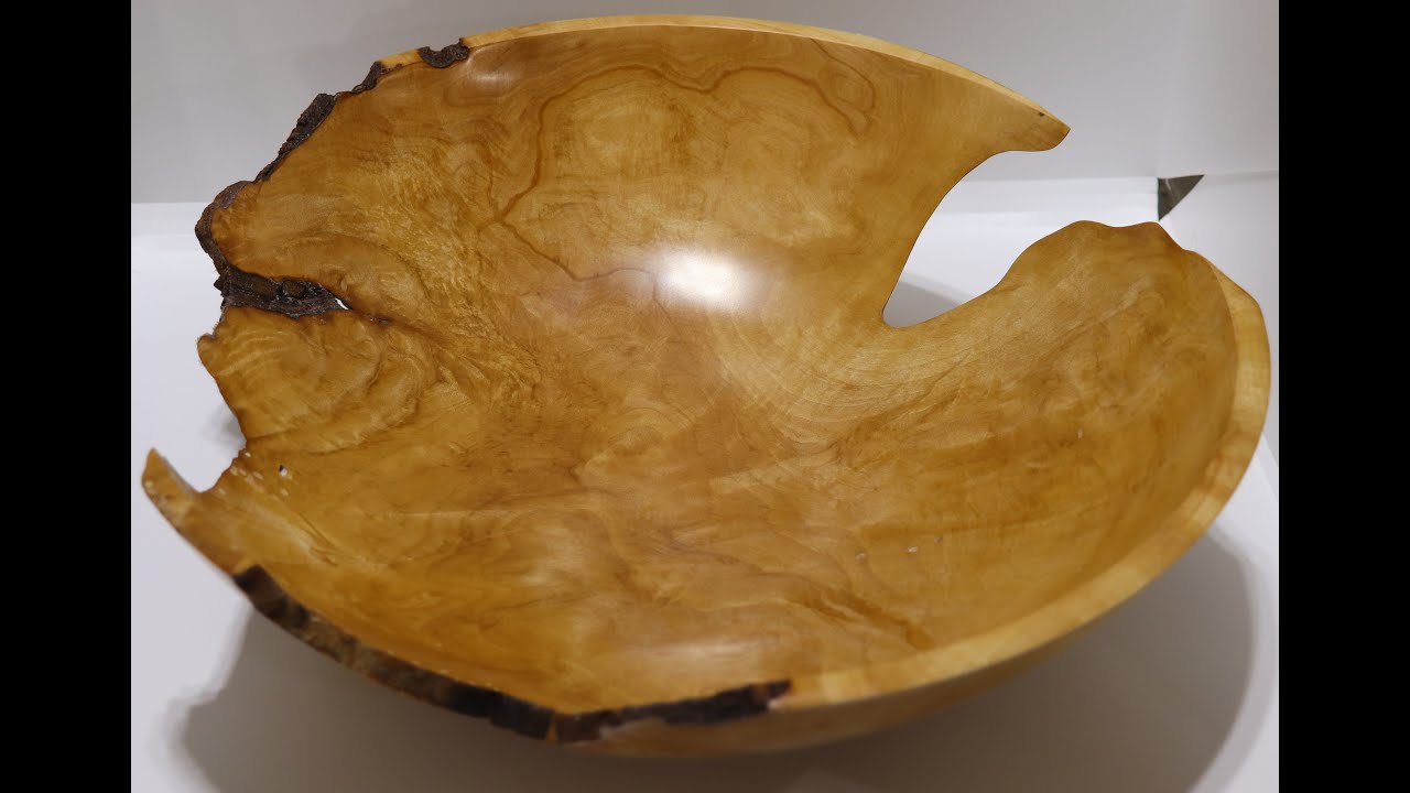 Woodturning | Large Maple Burl Bowl