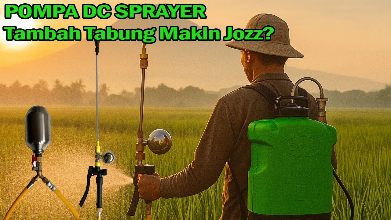 Review penambahan Tabung dan Pengaruhnya pada Pompa DC Sprayer Gendong