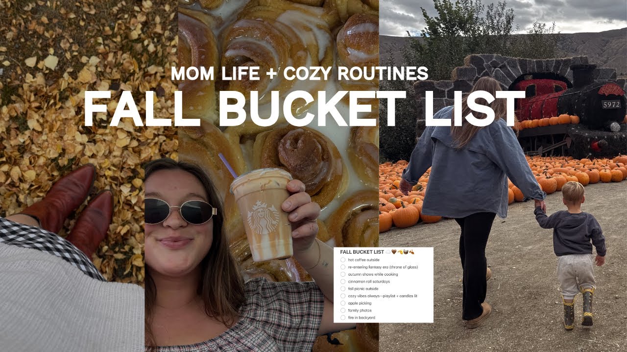 мой список желаний на осень (издание для уютной и продуктивной мамы)