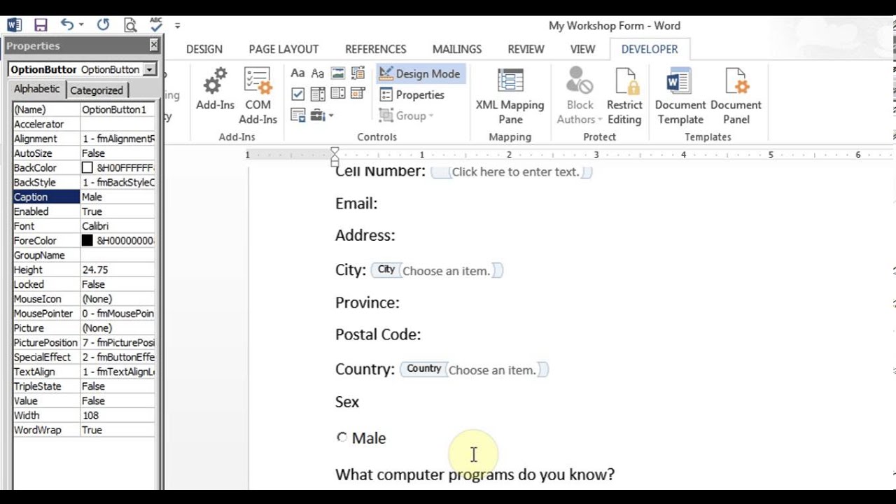 Workbook Template For Microsoft Word