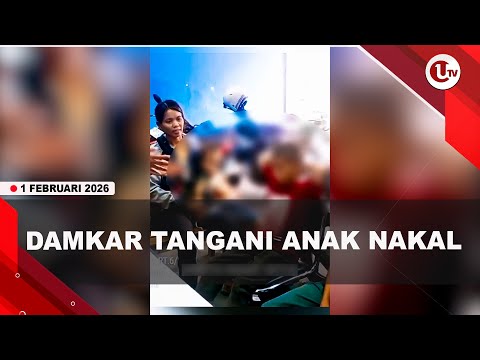 TAK BISA DINASEHATI, IBU BAWA 2 ANAKNYA KE DAMKAR | U-NEWS