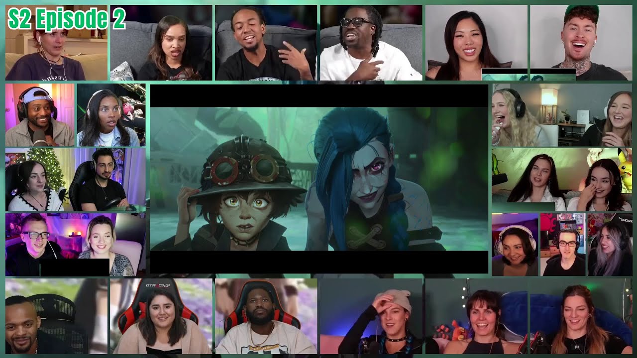 ARCANE Season 2 Episode 2 Reaction Mashup