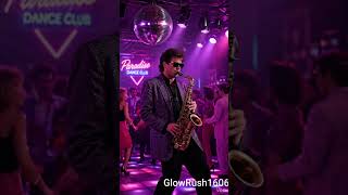 Retro Nightclub Sax 🎷 | 80s Neon Dance Vibes (Smooth Groove) #shorts