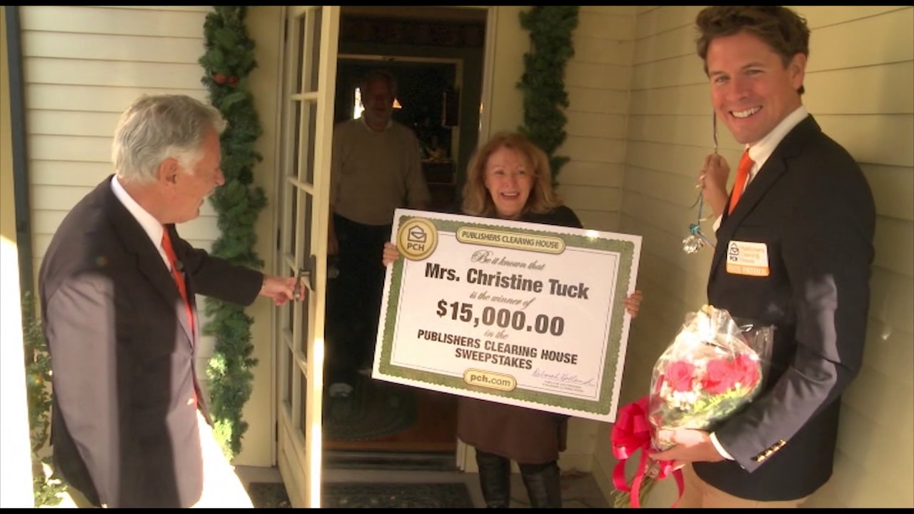 big check dimensions PCH $15,000 Winner – Christine Tuck