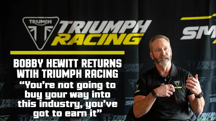 Bobby Hewitt to Lead Triumph Racing into AMA Super...