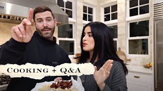 Cooking and Answering Questions at the Same Time!