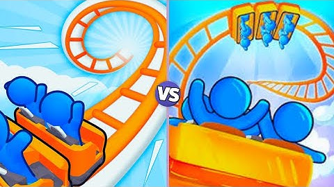 RUNNER COASTER GAME vs RUNNER COASTER GAMEPLAY | ANDROID,IOS”GAMEPLY
