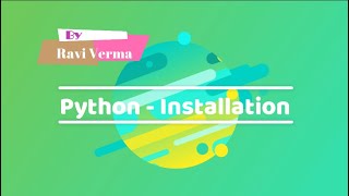 PYTHON TUTORIAL IN HINDI - How to install Python 3 on windows