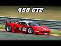 Ferrari 458 GT2 - Downshifts & fly-by's (Supercar Challenge 2012-2013)