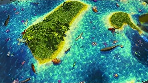 Marine Animals Mode - Magicdynamics Interactive AR Sandbox. Interactive Sandbox Software Sales.