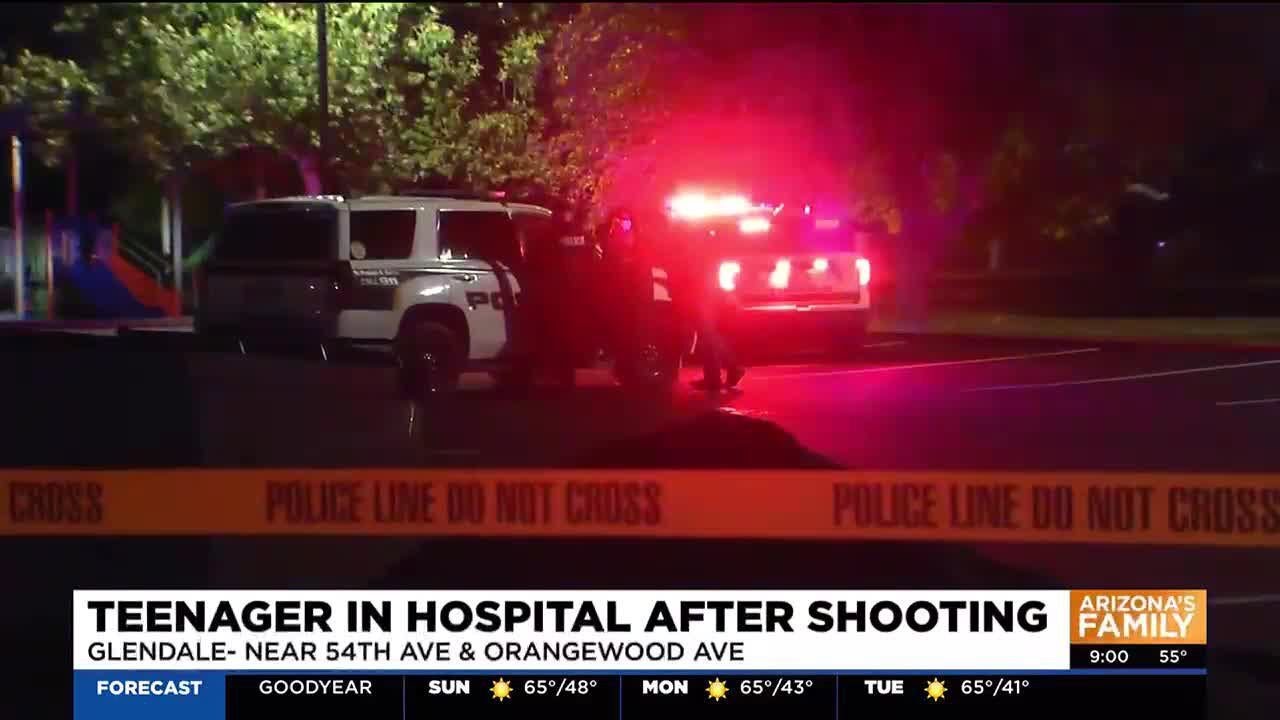 Boy fighting for his life after being shot at Glendale park - YouTube