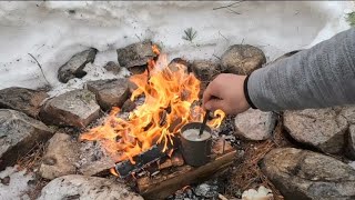 Morning Campfire & Coffee