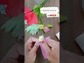 Amazing easy flower making with paper/crepe paper flower making/#paperflower #Prishanthicreations