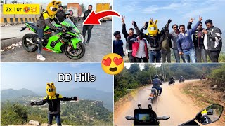Ride To DD Hills 😍 with friends 💕