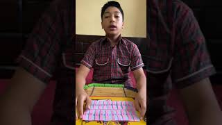 |MATHS PROJECT | FOLDABLE SQUARE METHOD| BY  AARAV (VIII-B)