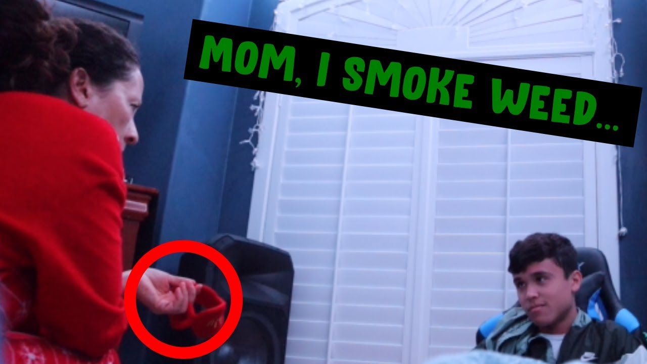 Telling My Mom I Smoke Weedweed Prank Youtube