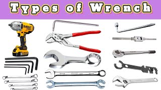 Different Types of Wrenches | Types of Wrench | Introduction to Hand Tools  Wrench
