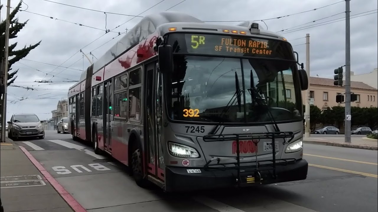SF Muni 2015 New Flyer XT60 