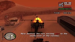 GTA San Andreas Mission #68 Learning to Fly / Test #7 Destroy Targets