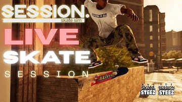 SESSION SKATE SIM LIVE: Getting Clips | Skate Steez