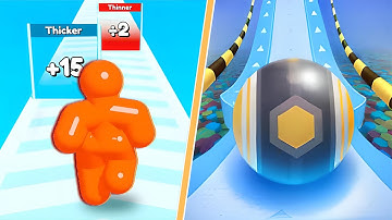 Tall Man Run vs Action Balls All Max Levels Android iOS Gameplay 4K