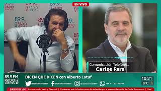 Carlos Fara en Dicen que Dicen