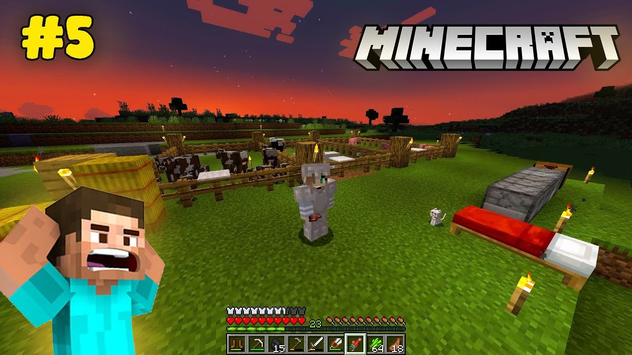 Beginning my Minecraft Journey Minecraft New Survival Series Ep 5 - YouTube