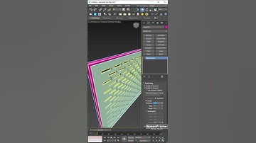 easy way to create Steel street bench in 3ds max