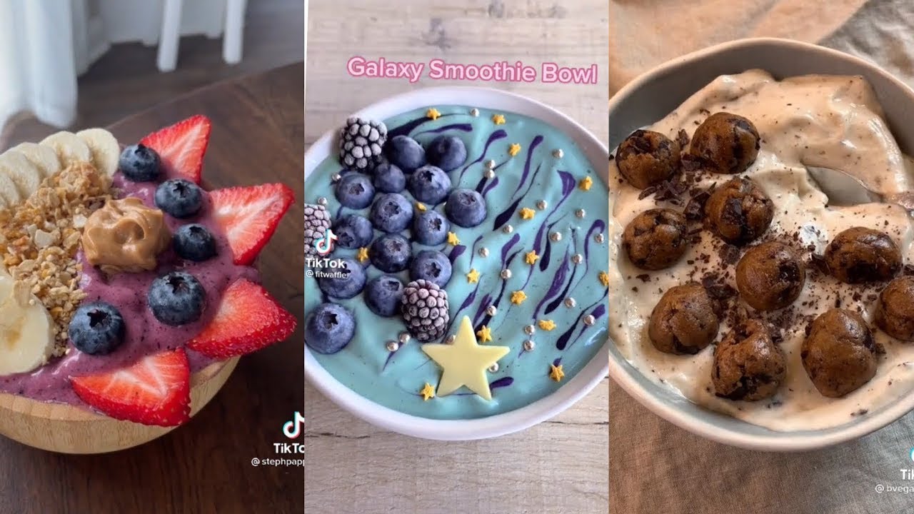✨SATISFIYING SMOOTHIE BOWLS✨|  COMPILATION || تجميع مقاطع سموذي 🥭