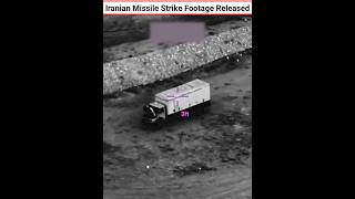 Iranian Missile Strike Footage Released #shorts