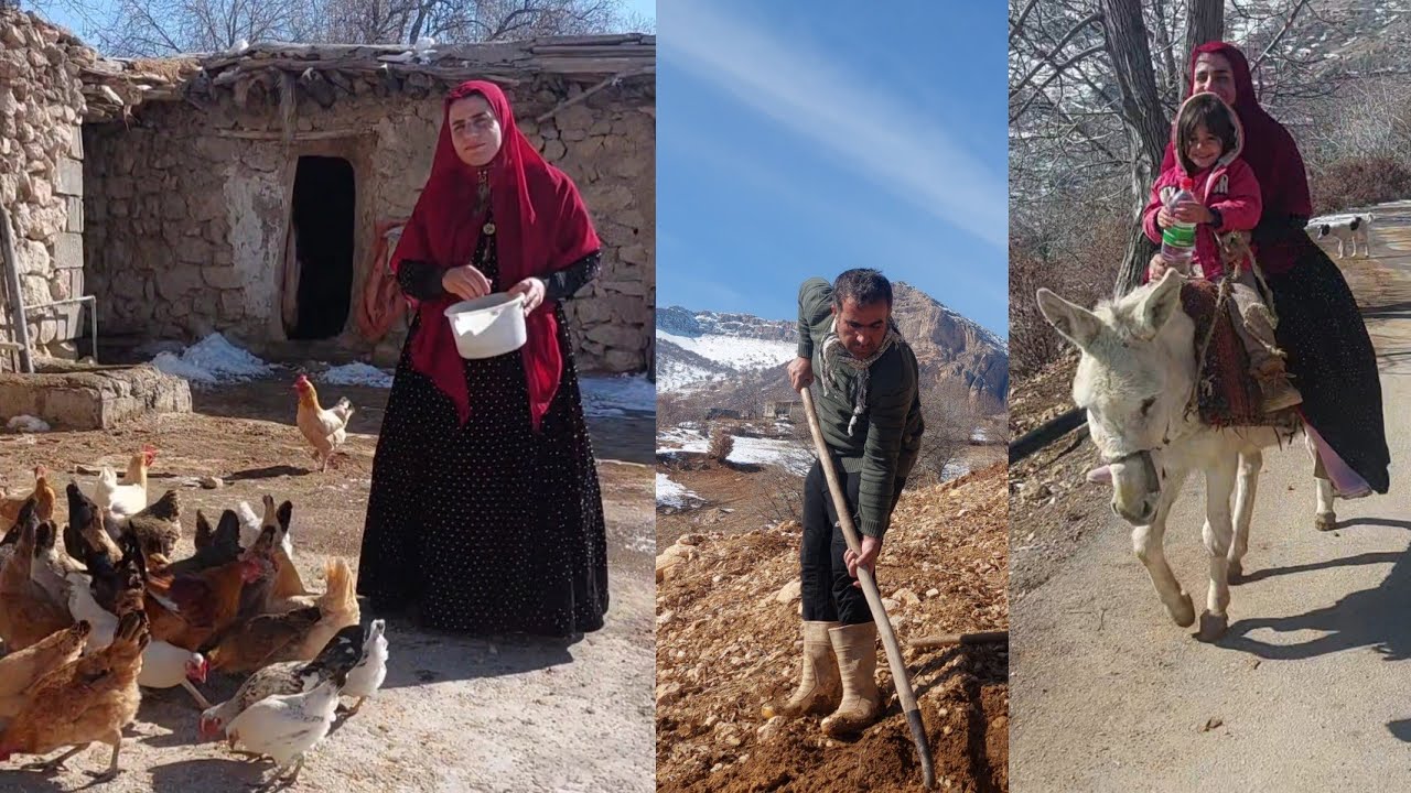 A Calm Day of Village Life