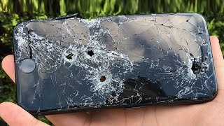 Kurşunladığımız iPhone 7’yi Değişmesi İçin Garantiye Yolladık!