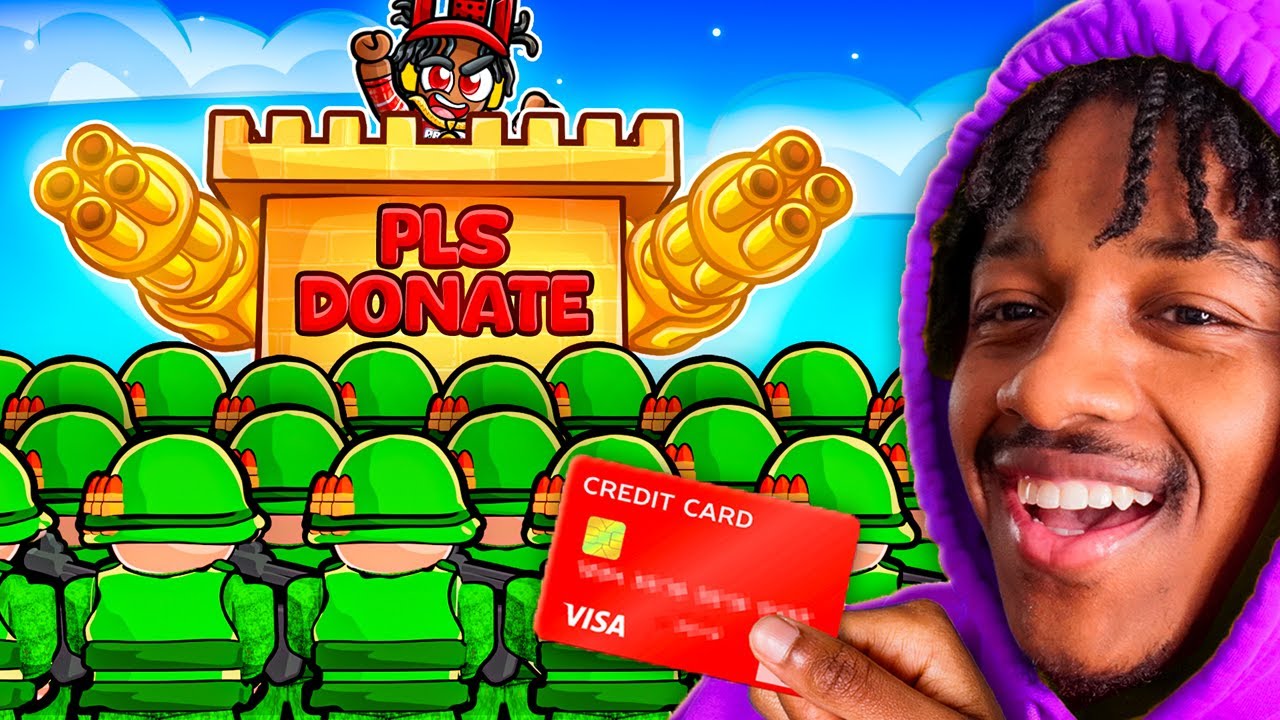 Spending $2,954,675 For The PLS DONATE TOWER In Roblox Tower Defense