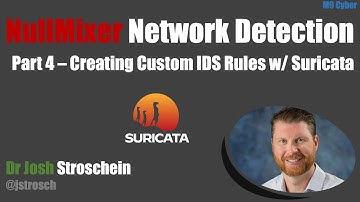 NullMixer Network Detection - Crafting Custom IDS Rules with Suricata