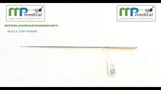 Ball Tip Hook For Interlaminar Endoscopy Precision Tool By Mp Medical