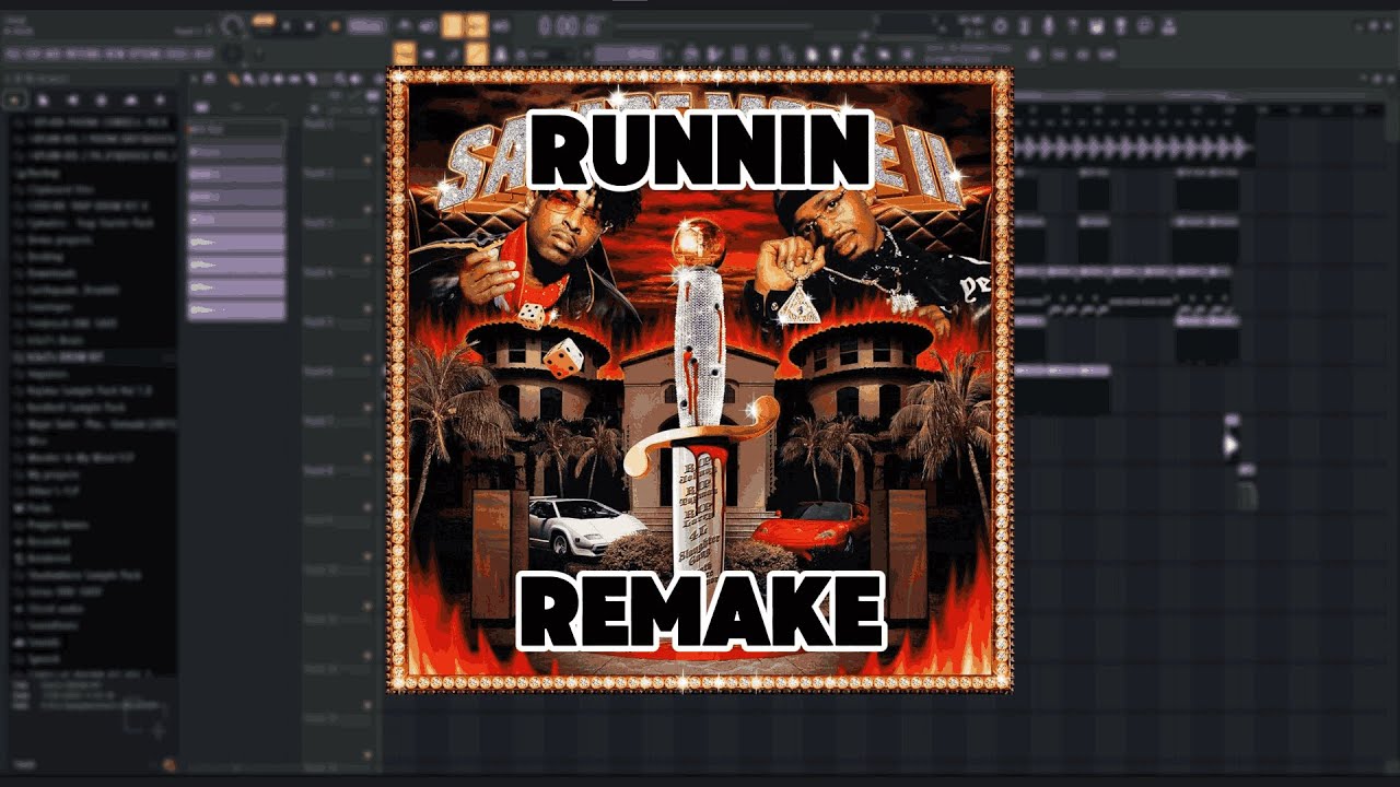 Runnin Runnin - 21 Savage, Metro Boomin - Remake On FL Studio (99%) 🔥 - YouTube