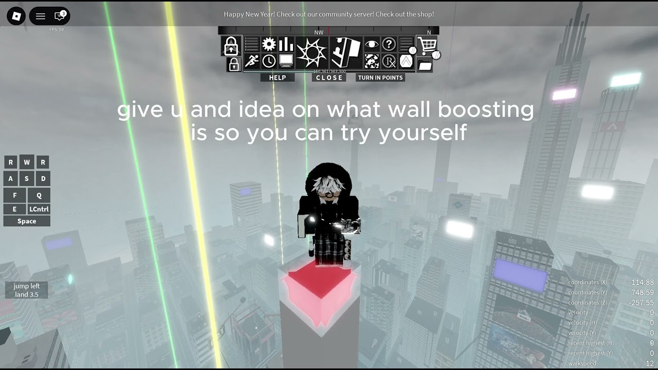 Wall boost Tutorial Parkour Legacy