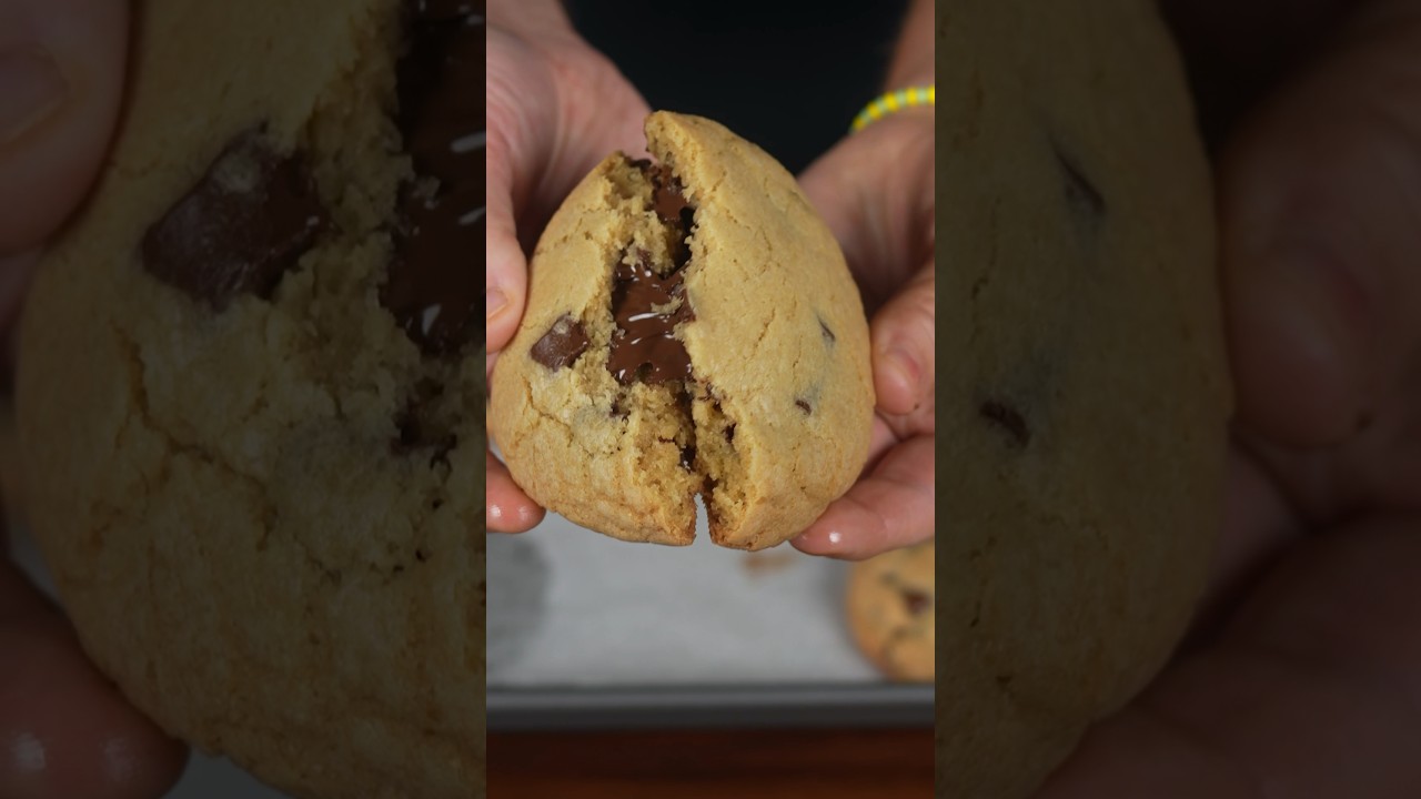 The Perfect Chocolate Chunk Cookies Recipe |TASTYIDEAS