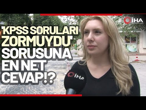 KPSS Soruları Zormuydu, Sınava Giren Adaylar Yorumladı