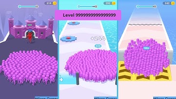 MAX LEVEL in Count Masters #3 || Milage Mobile Gamer