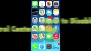 How to Disable Control Center in App on iOS 7 screenshot 3