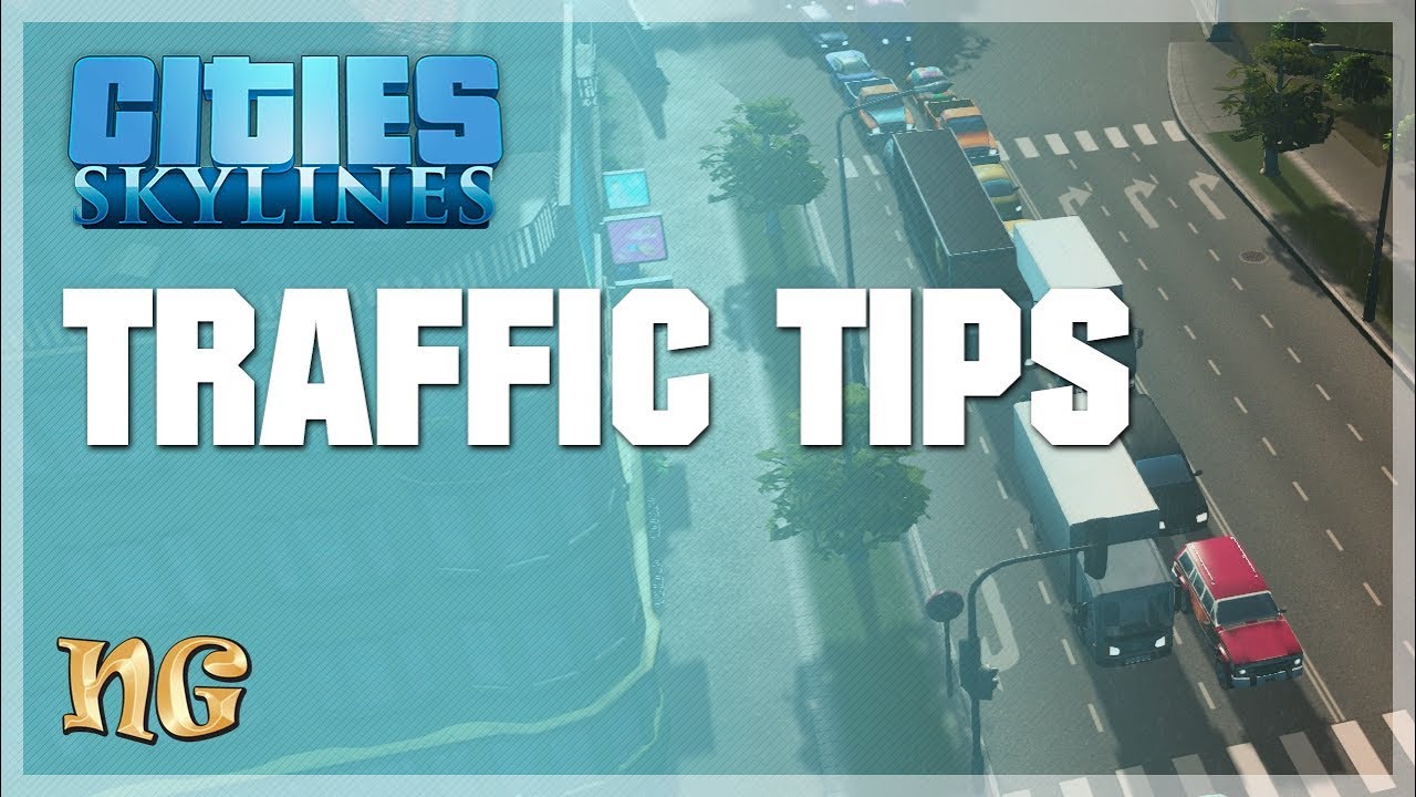 Cities Skylines How to fix traffic issues Tips (2018) YouTube