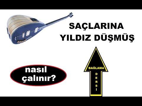 Saçlarına Yıldız Düşmüş, (Ahmet Kaya) Uzun Sap Bağlama Dersleri.