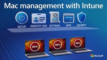 macOS management with Microsoft Intune | Deployment, single sign-on, settings, apps & DDM