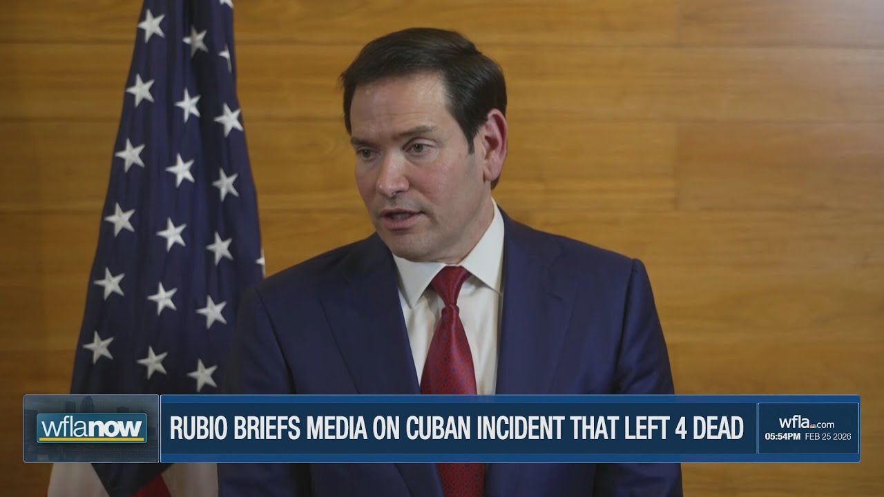 Marco Rubio says U.S. is working to verify Cuban reports of nautical shootout