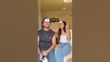 Guess the word challenge!😎 #tanshi #couplegoal #shorts #challengevideo