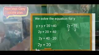 POLYA'S 4-STEP OF PROBLEM SOLVING | MATHEMATICS IN THE MODERN WORLD