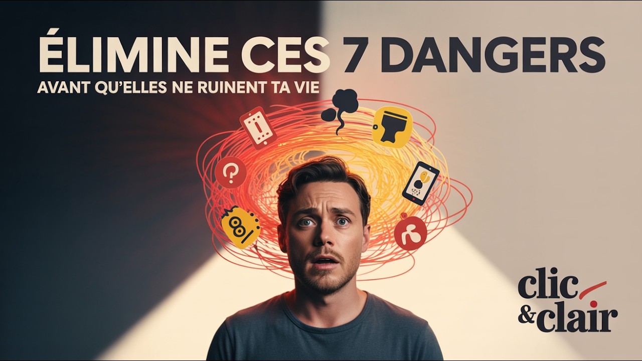 7 Choses À Supprimer Pour Améliorer Ta Vie — Habitudes Négatives, Toxicité, Productivité, Bien-Être